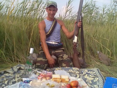 My first vacation from Army, hunting with father and brother,Amur region near Chinese border, May of 2010