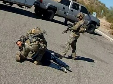 BORTAC Arrest